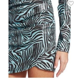 The Andamane zebra print dress. Size Medium